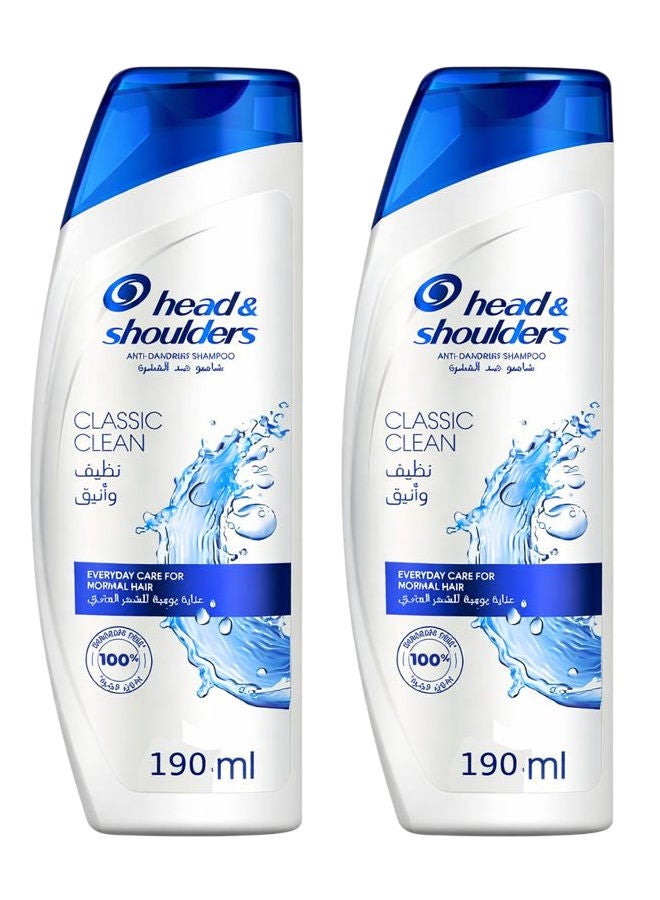 Head & Shoulders Daily Clean Shampoo 2x190ml